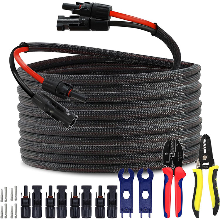 Quod voltage ratings sunt typical pro solaris cables?